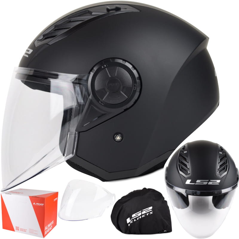 Kask LS2 OF616 Airflow II Solid Matt Black