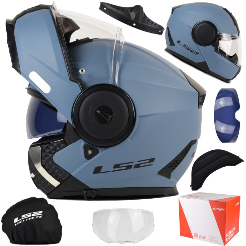 Kask LS2 FF902 Scope II Matt Misty Blue