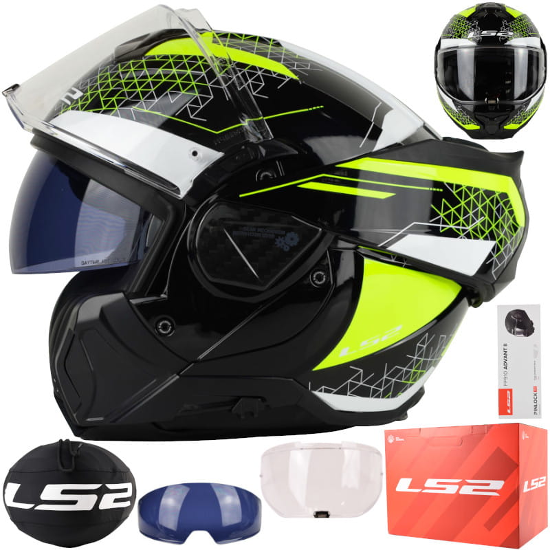 Kask LS2 FF910 Advant II Astral H-V Yellow