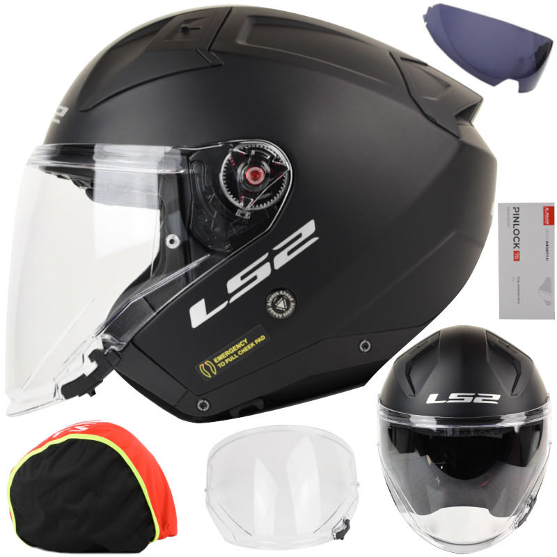 Kask LS2 OF603 Infinity II Solid Matt Black