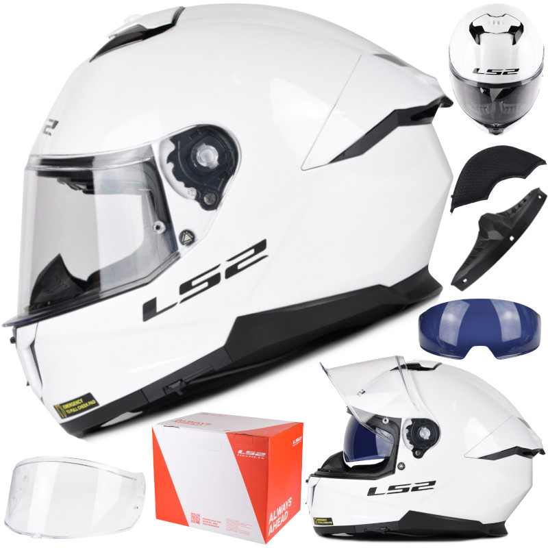 Kask LS2 FF808 Stream II Solid White