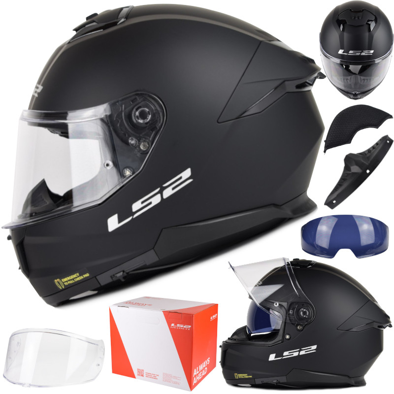 Kask LS2 FF808 Stream II Solid Matt Black