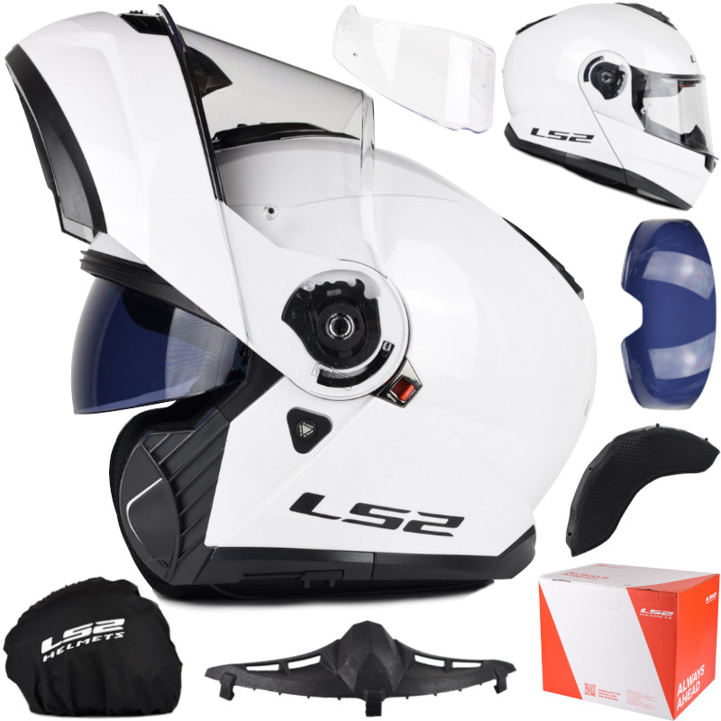 Kask LS2 FF908 Strobe II Solid White