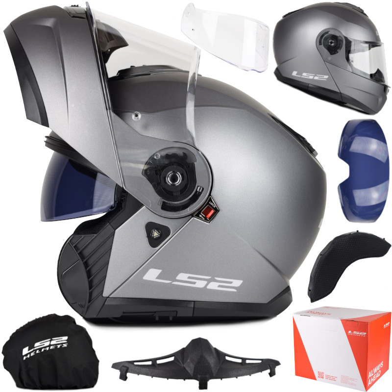 Kask LS2 FF908 Strobe II Solid Matt Titanium