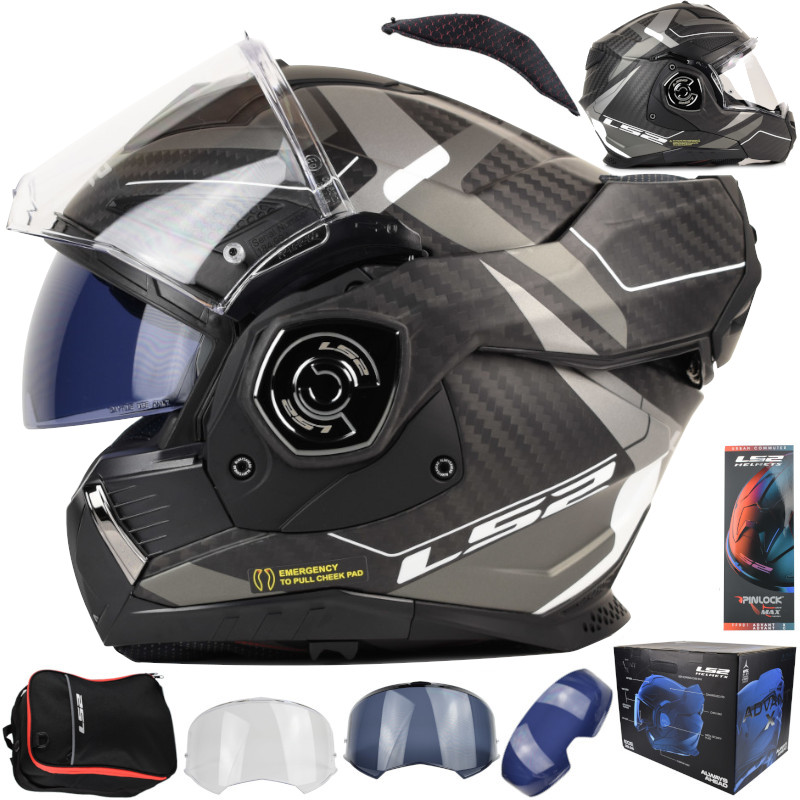 Kask LS2 FF901 Advant X C Horizon M.Sil.Gr.