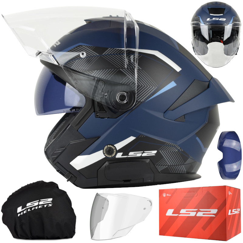 Kask LS2 OF618 Verso II Air Navy Blue