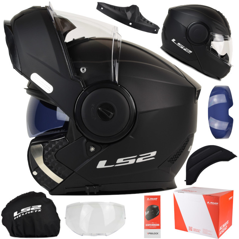 Kask LS2 FF902 Scope II Solid Matt Black + Pinlock