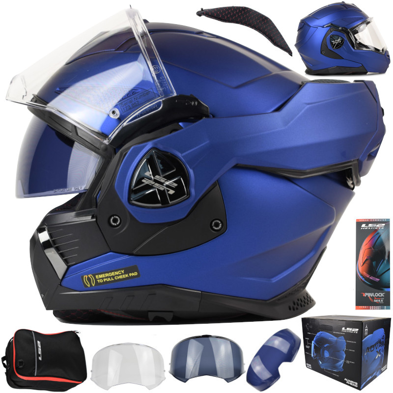 Kask LS2 FF901 Advant X Solid Matt Navy Blue